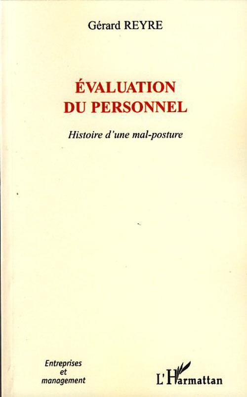 ebook cover of Evaluation du personnel, by Gérard Reyre