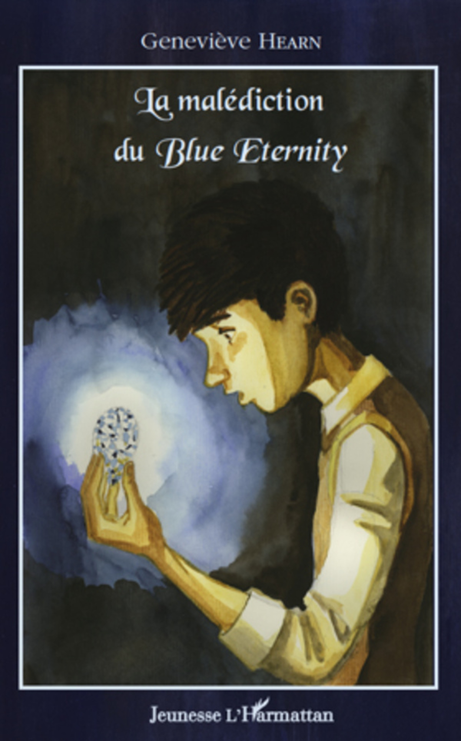 ebook cover of La malédiction du Blue Eternity, by Geneviève Hearn