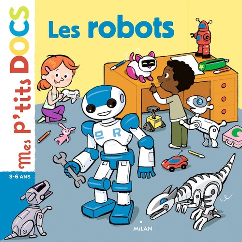 Couverture ebook de Les robots, de Didier Balicevic, Stéphanie Ledu