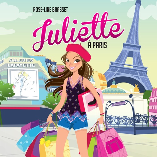 Couverture audiobook de Juliette à Paris, de Rose-Line Brasset