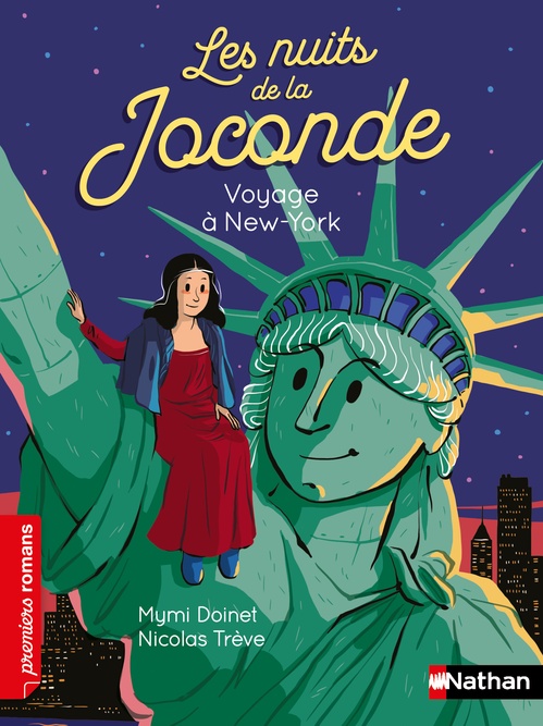 Couverture ebook de Les nuits de la Joconde - Voyage à New York, de Mymi Doinet