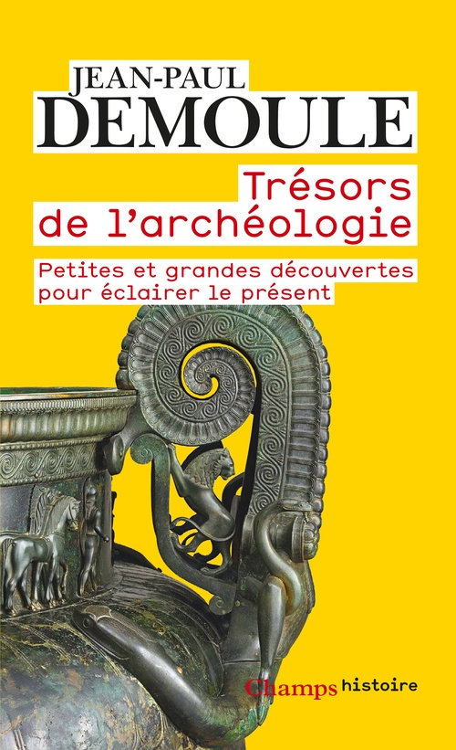 Couverture ebook de Trésors de l'archéologie, de Jean-Paul Demoule