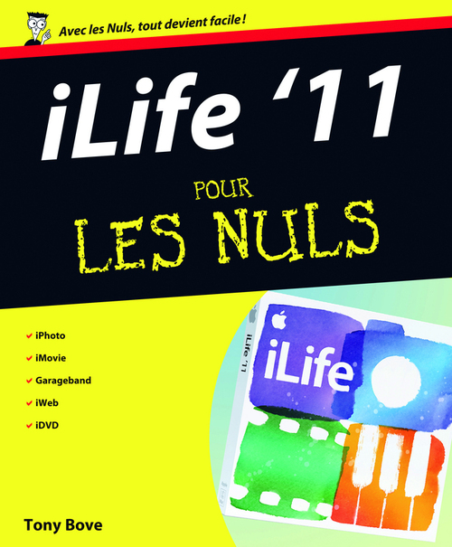 Couverture ebook de ILife pour les nuls, de Tony Bove