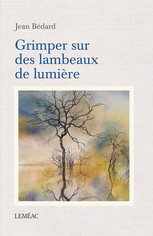 Couverture ebook de Grimper sur des lambeaux de lumière, de Jean Bédard