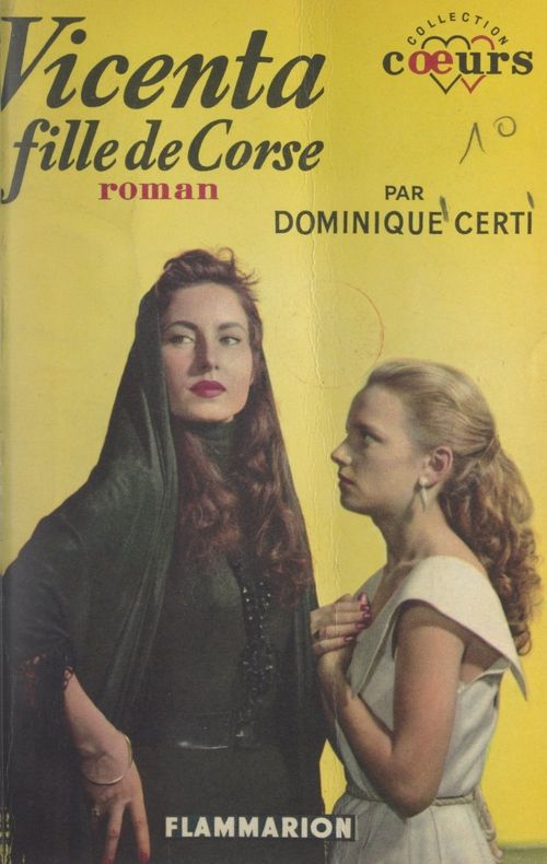 Couverture ebook de Vicenta, fille de Corse, de Dominique Certi