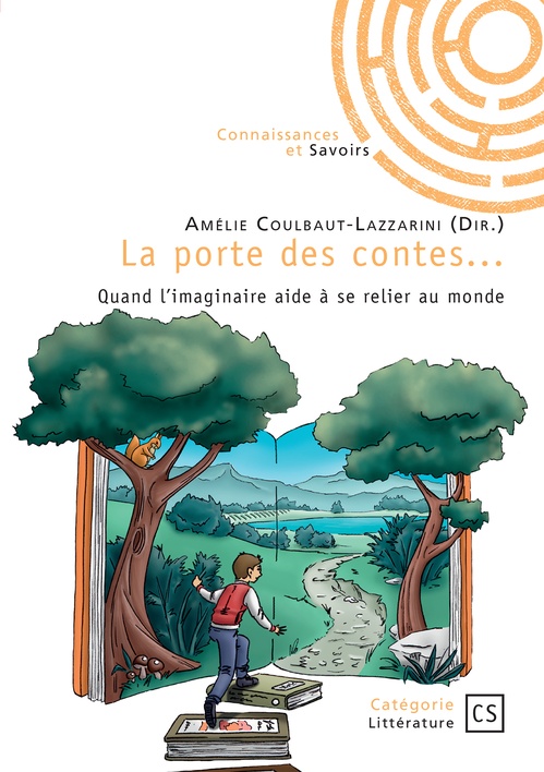 ebook cover of La porte des contes..., by Amélie Coulbaut-Lazzarini