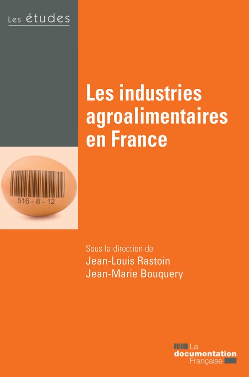 Couverture ebook de Les industries agroalimentaires en France, de Collectif