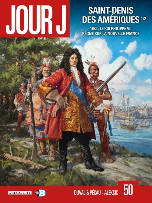 ebook cover of Jour J T50 - Saint-Denis des Amériques 1/2, by Fred Blanchard
