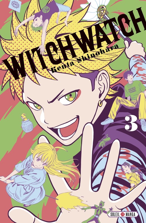 Couverture ebook de Witch Watch T03, de Kenta Shinohara