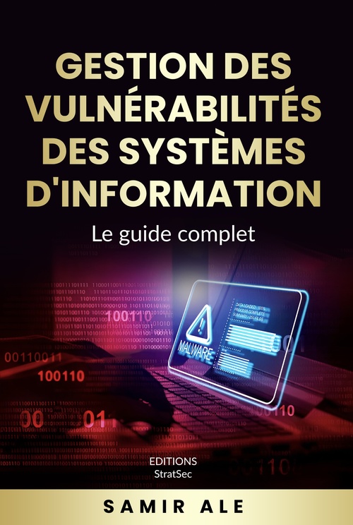 Couverture ebook de Gestion des vulnérabilités des systèmes d'information, de Samir Ale