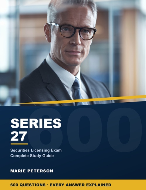 Couverture ebook de Series 27 Exam Study Guide, de Marie Peterson