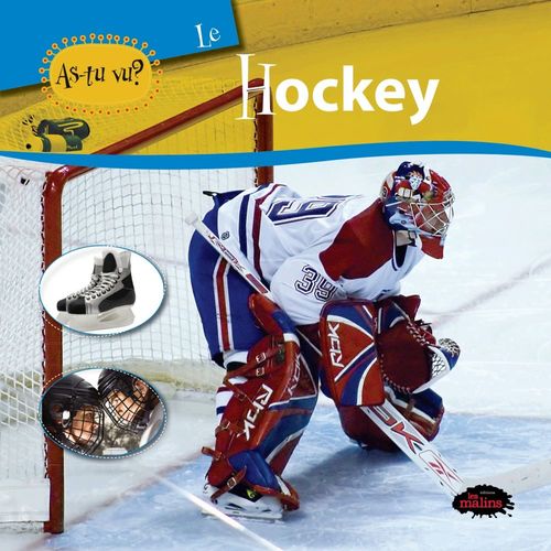 ebook cover of As-tu vu? Le hockey, by Katherine Mossalim