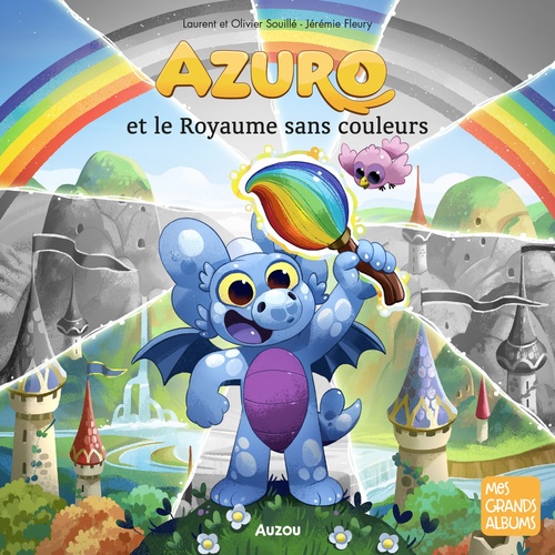 audiobook cover of Azuro et le royaume sans couleurs, by Olivier Souillé, Laurent Souillé