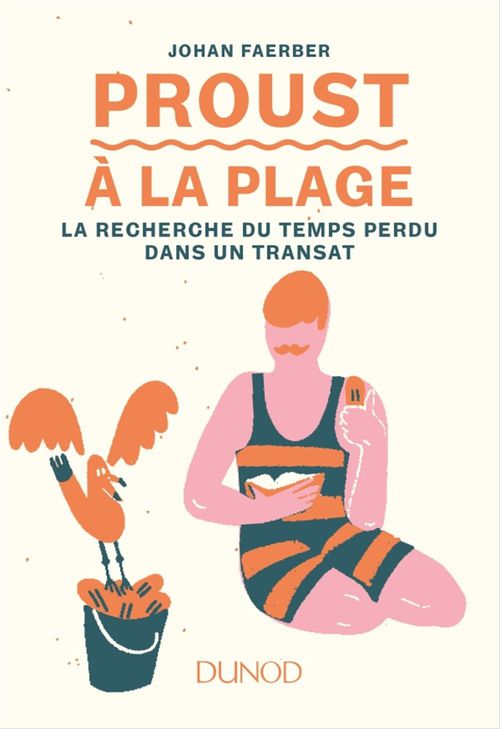 ebook cover of Proust à la plage, by Johan Faerber
