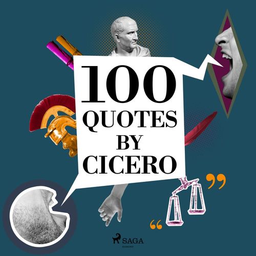 Couverture audiobook de 100 Quotes by Cicero, de Cicero