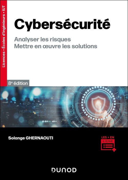 ebook cover of Cybersécurité - 8e éd., by Solange Ghernaouti