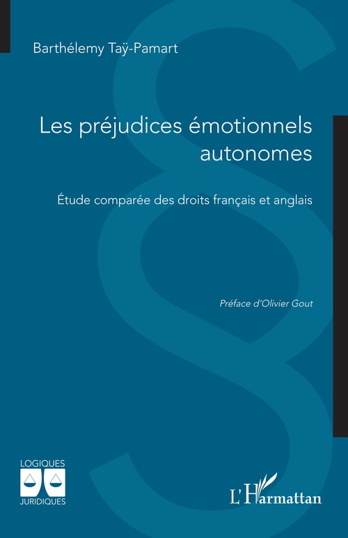 Couverture ebook de Les préjudices émotionnels autonomes, de Barthélémy Taÿ-Pamart