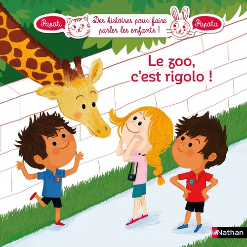 ebook cover of Au zoo, c'est rigolo !, by France Cottin, Charlotte Roederer