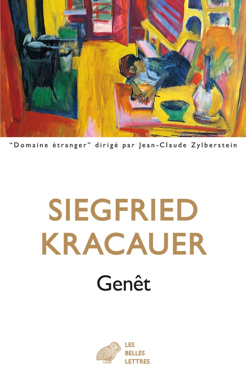 ebook cover of Genêt, by Siegfried Kracauer