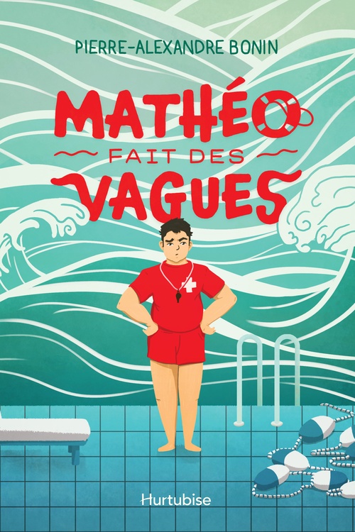 Couverture ebook de Mathéo fait des vagues, de Pierre Alexandre Bonin