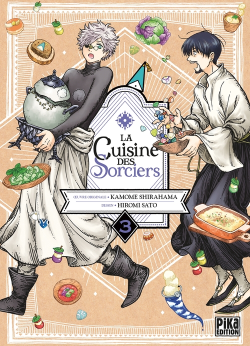 ebook cover of La Cuisine des Sorciers T03, by Hiromi Sato
