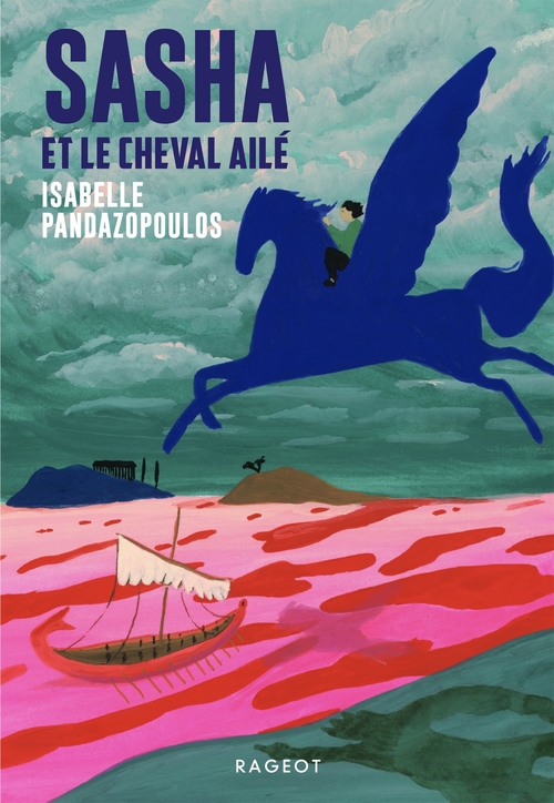 Couverture ebook de Sasha et le cheval ailé, de Isabelle Pandazopoulos