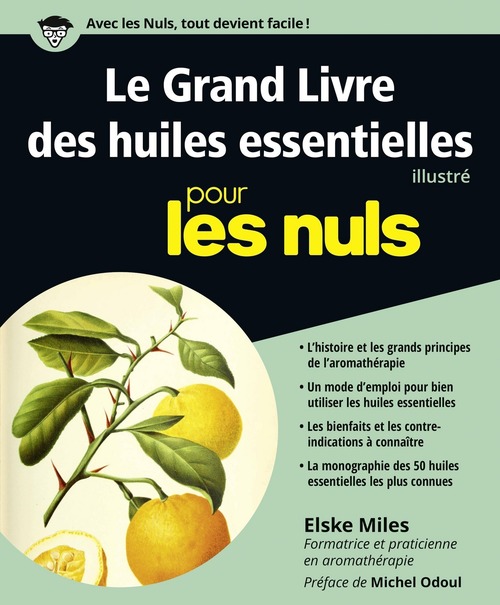 ebook cover of Le Grand livre des Huiles essentielles Pour les Nuls, by Elske Miles