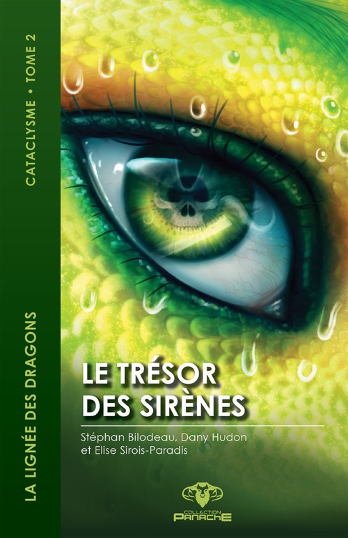 Couverture ebook de Le trésor des sirènes, de Stéphan Bilodeau, Dany Hudon, Elise Sirois-paradis