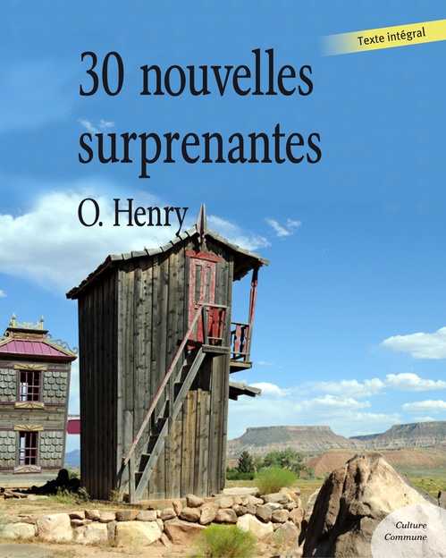 Couverture ebook de Trente nouvelles surprenantes (humour), de O. Henry