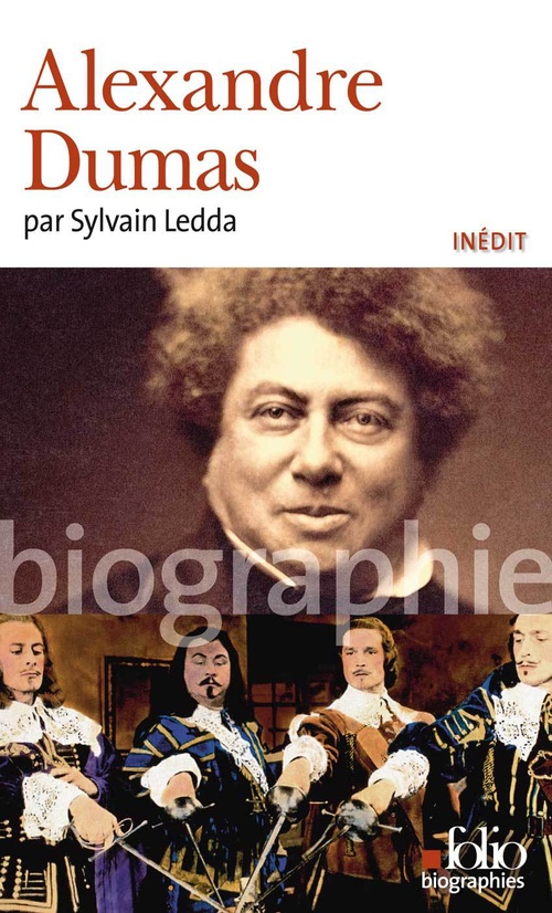 Couverture ebook de Alexandre Dumas, de Sylvain Ledda
