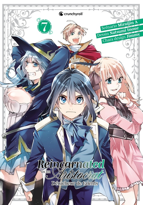 ebook cover of Reincarnated As An Aristocrat T07, by Miraijin A, Natsumi Inoue