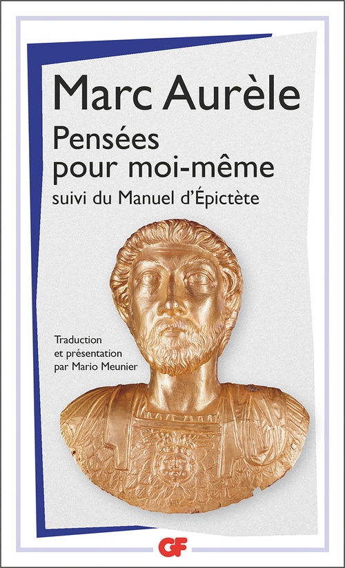 Couverture ebook de Pensées pour moi-même. Suivi de Manuel d'Epictète, de Marc Aurèle