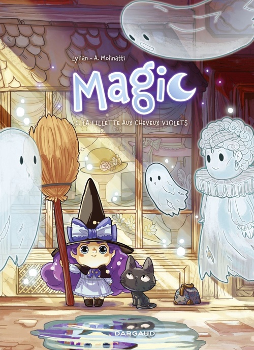 ebook cover of Magic - Tome 1 - La fillette aux cheveux violets, by Lylian K., Audrey Molinatti