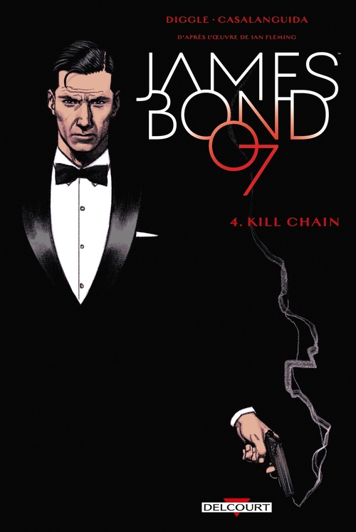 Couverture ebook de James Bond T04 - Kill chain, de Andy Diggle