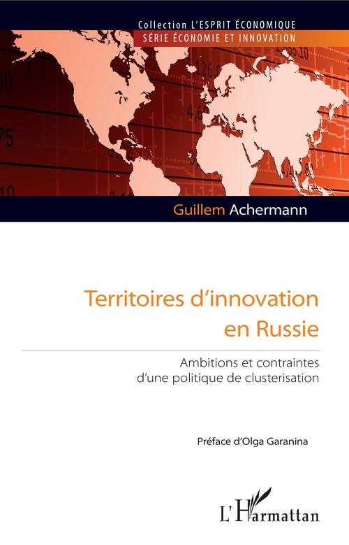 Couverture ebook de Territoires d'innovation en Russie, de Guillem Achermann
