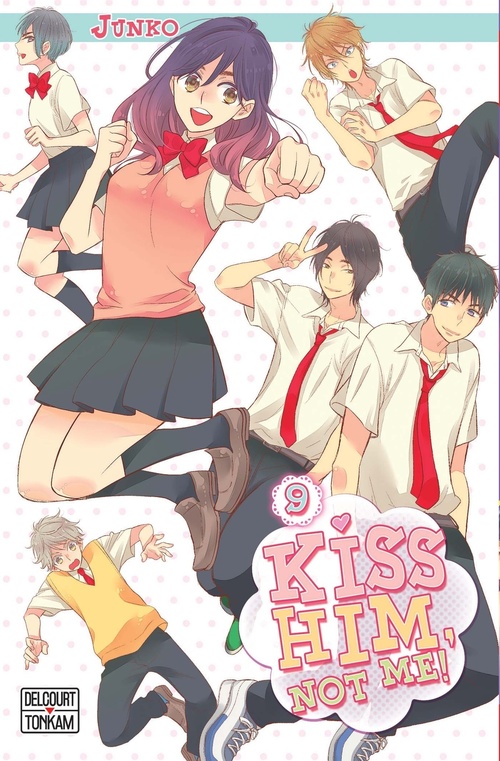 ebook cover of Kiss him, not me ! T09, by Junko