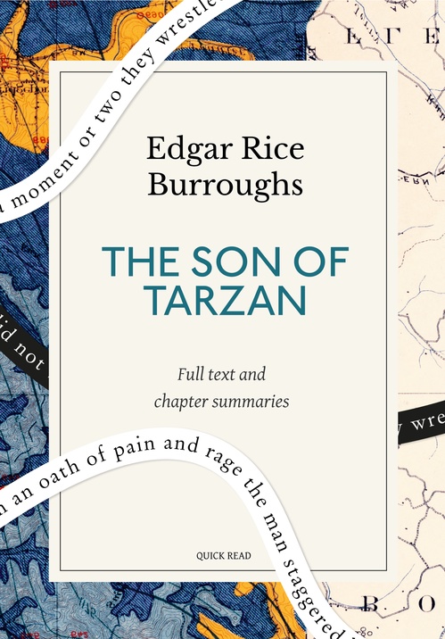 ebook cover of The Son of Tarzan: A Quick Read edition, by Edgar Rice Burroughs, Quick Read