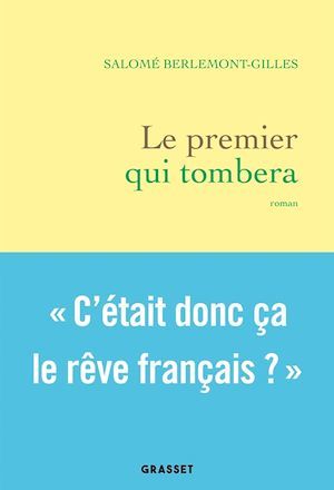 ebook cover of Le premier qui tombera, by Salomé Berlemont-gilles