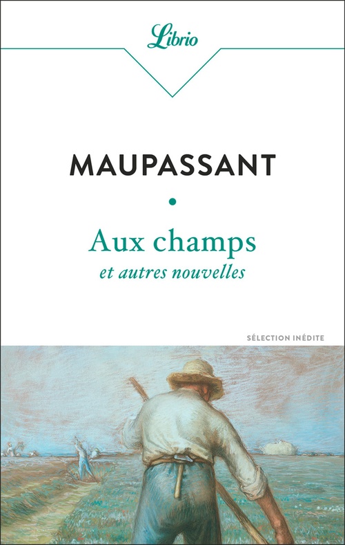 Couverture ebook de Aux champs et autres nouvelles, de Guy de Maupassant