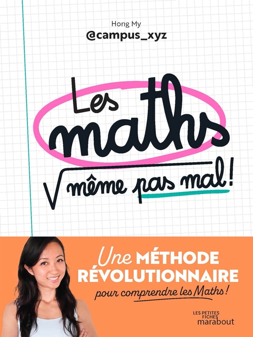 Couverture ebook de Les maths, même pas mal !, de Hong My