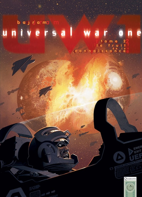 Couverture ebook de Universal War One T02 - Le fruit de la connaissance, de Denis Bajram