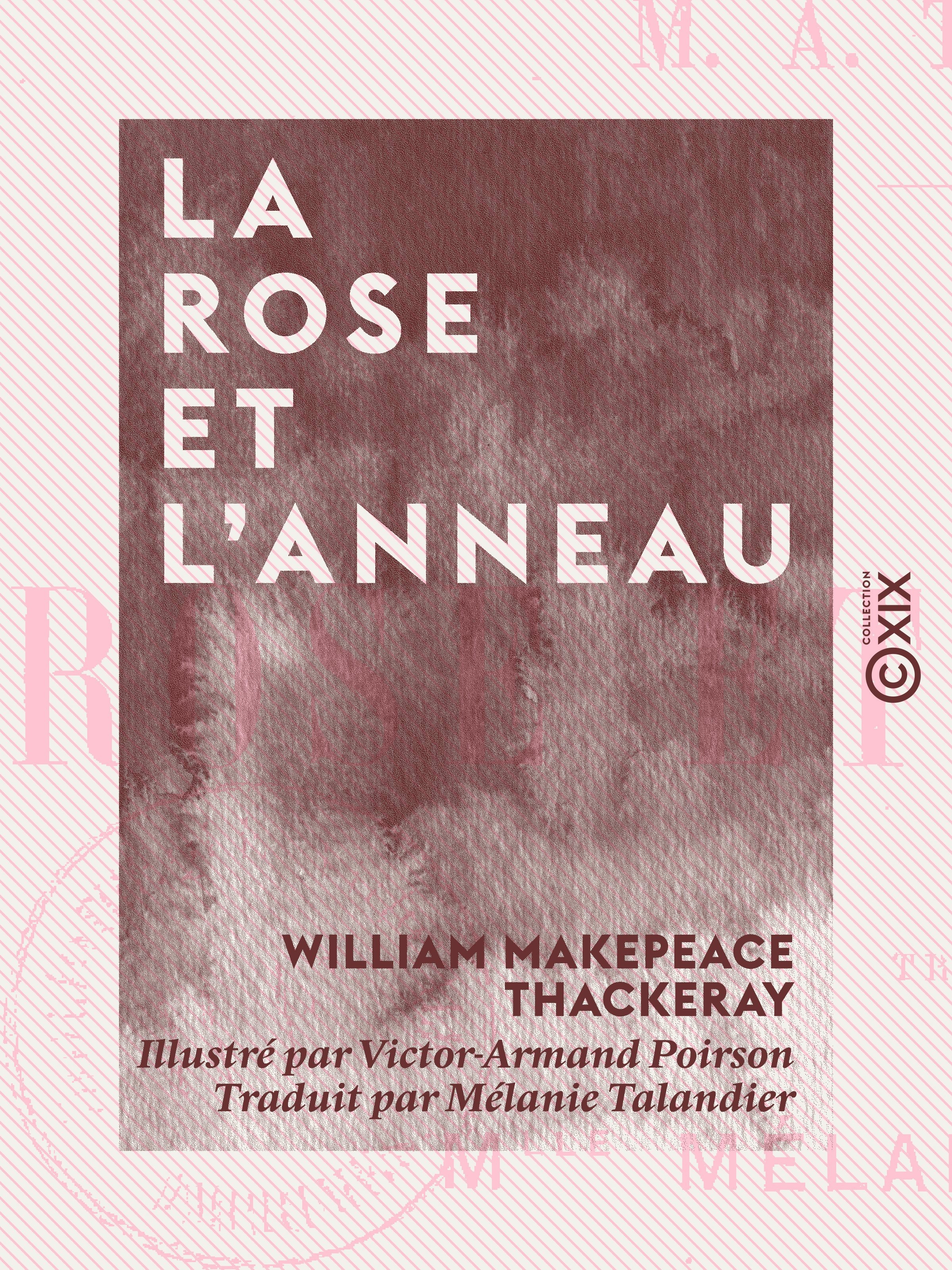 Couverture ebook de La Rose et l'Anneau, de William Makepeace Thackeray