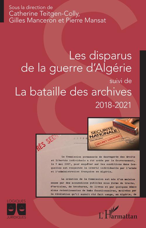 Couverture ebook de Les disparus de la guerre d'Algérie, de