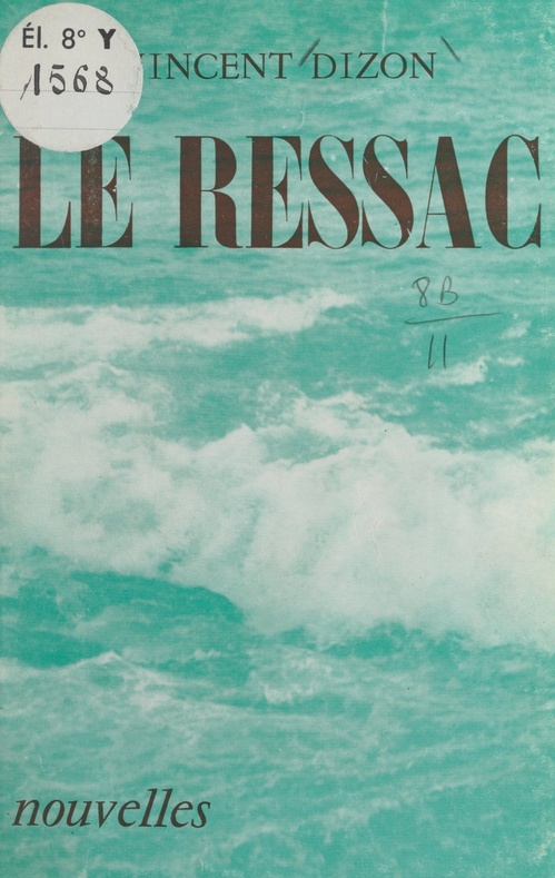 ebook cover of Le ressac, by Vincent Dizon
