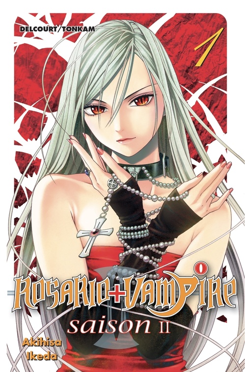 Couverture ebook de Rosario + Vampire saison II T01, de Akihisa Ikeda