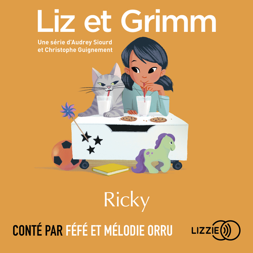Couverture audiobook de Liz et Grimm - Ricky, de Audrey Siourd, Christophe Guignement