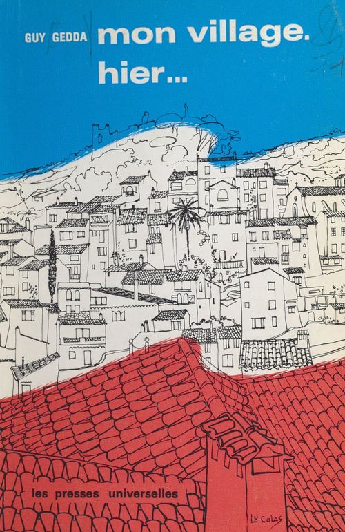 Couverture ebook de Mon village, hier, de Guy Gedda