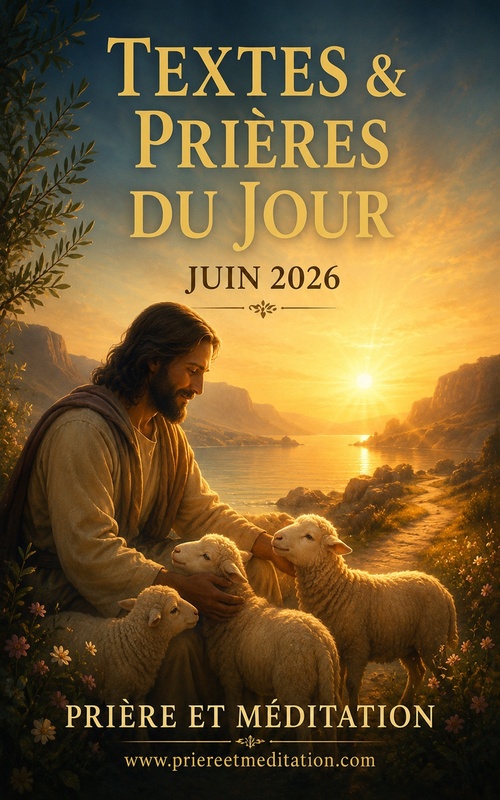 ebook cover of Textes & Prières du Jour - Juin 2026, by Priere Et Meditation