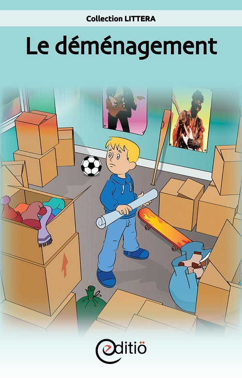 Couverture ebook de Le déménagement, de Collectif