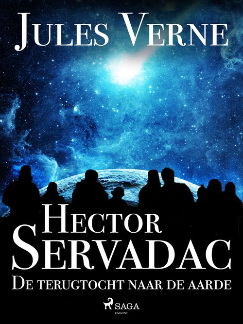Couverture ebook de Hector Servadac - De terugtocht naar de aarde, de Jules Verne